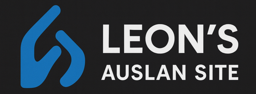 Leon's Auslan Site Logo